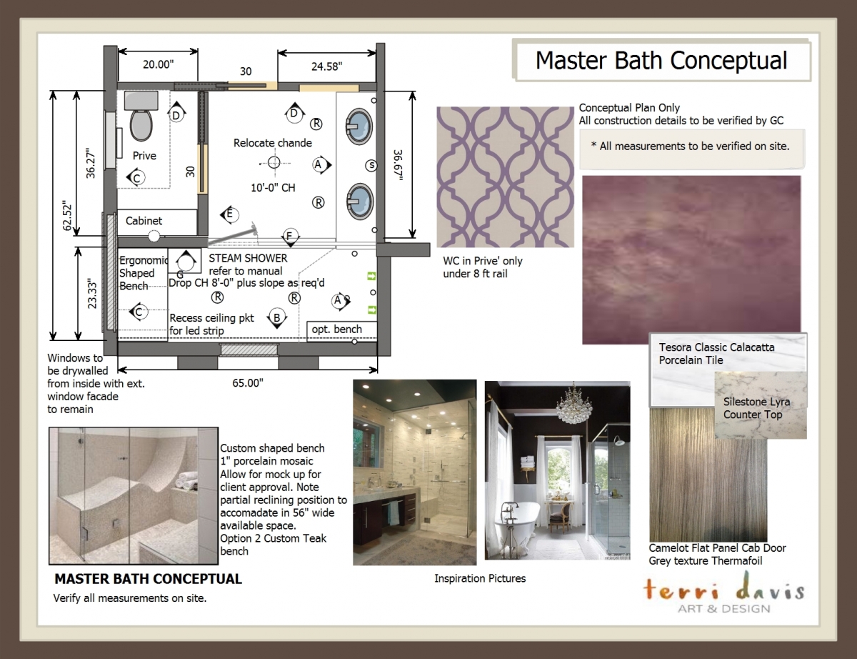 2.  Master Bath Conceptual   